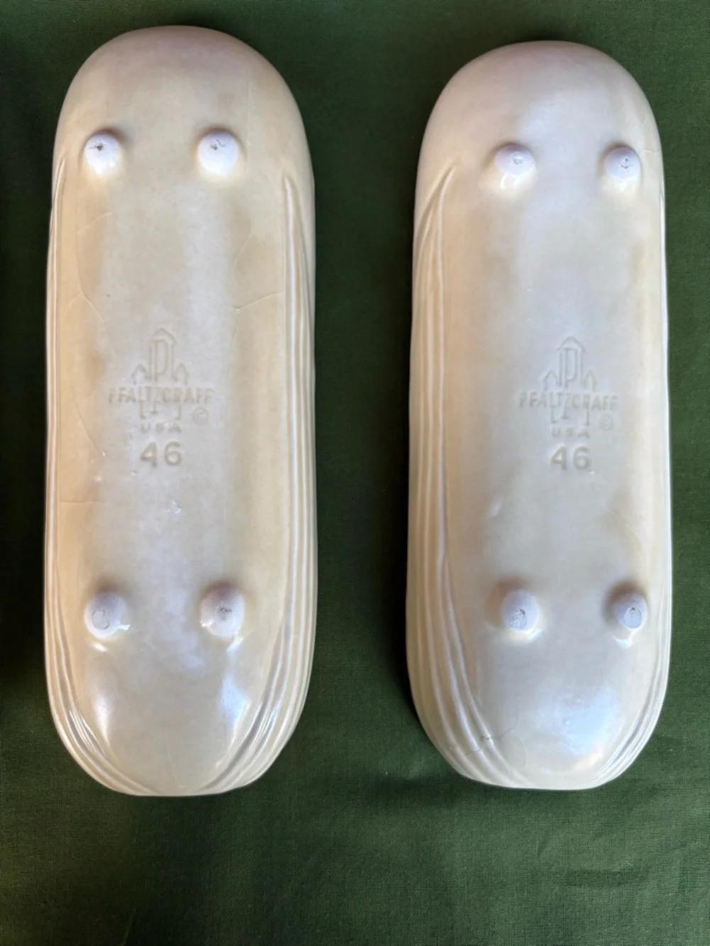 Pfaltzgraff Corn on the Cob Dishes Set of 4 USA Vintage Ceramic